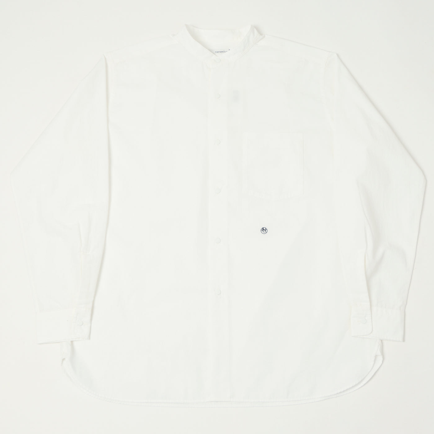 【nanamica】Band Collar Wind Shirt / WS nanamica Band Collar Wind Shirt – unexpected store
