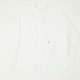 Nanamica 'Band Collar' Wind Shirt - Off White