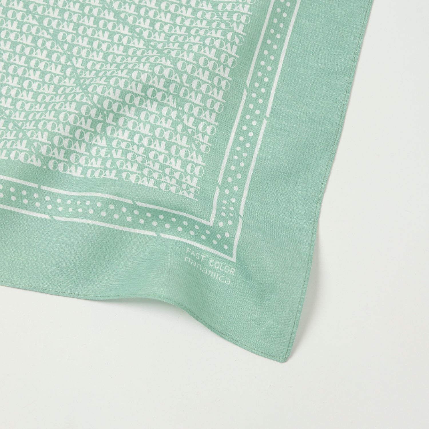 Nanamica 'OOAL' Bandana - Vintage Green