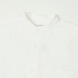 Nanamica 'Band Collar' Wind Shirt - Off White