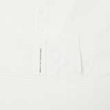 Nanamica 'Band Collar' Wind Shirt - Off White