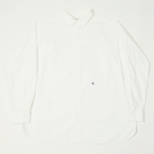 Nanamica Button Up Wind Shirt - Off White