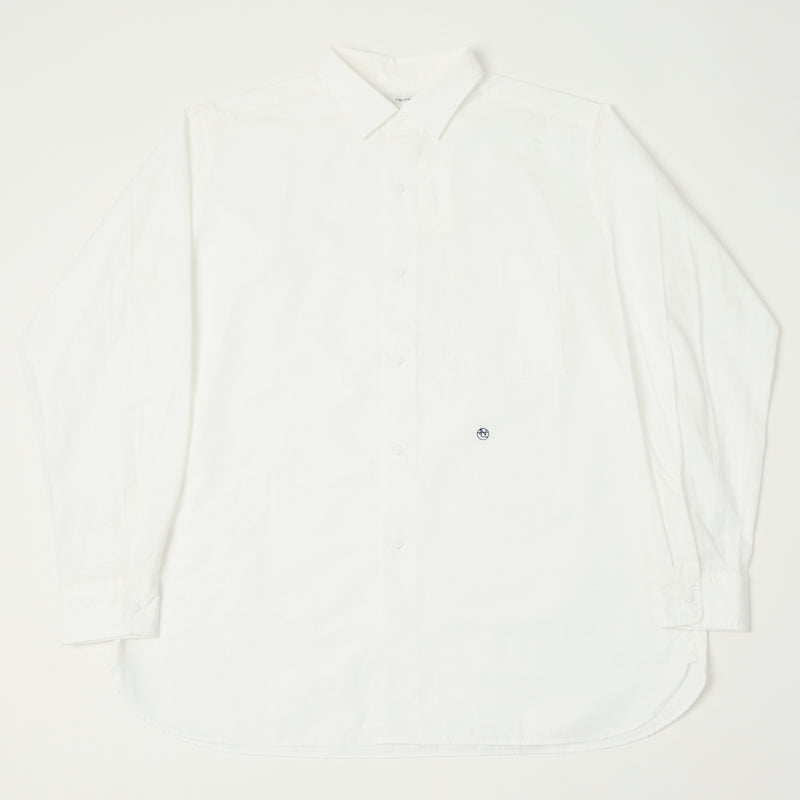 Nanamica' Regular Collar'  Wind Shirt - Off White