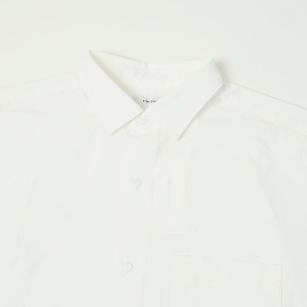 Nanamica' Regular Collar'  Wind Shirt - Off White