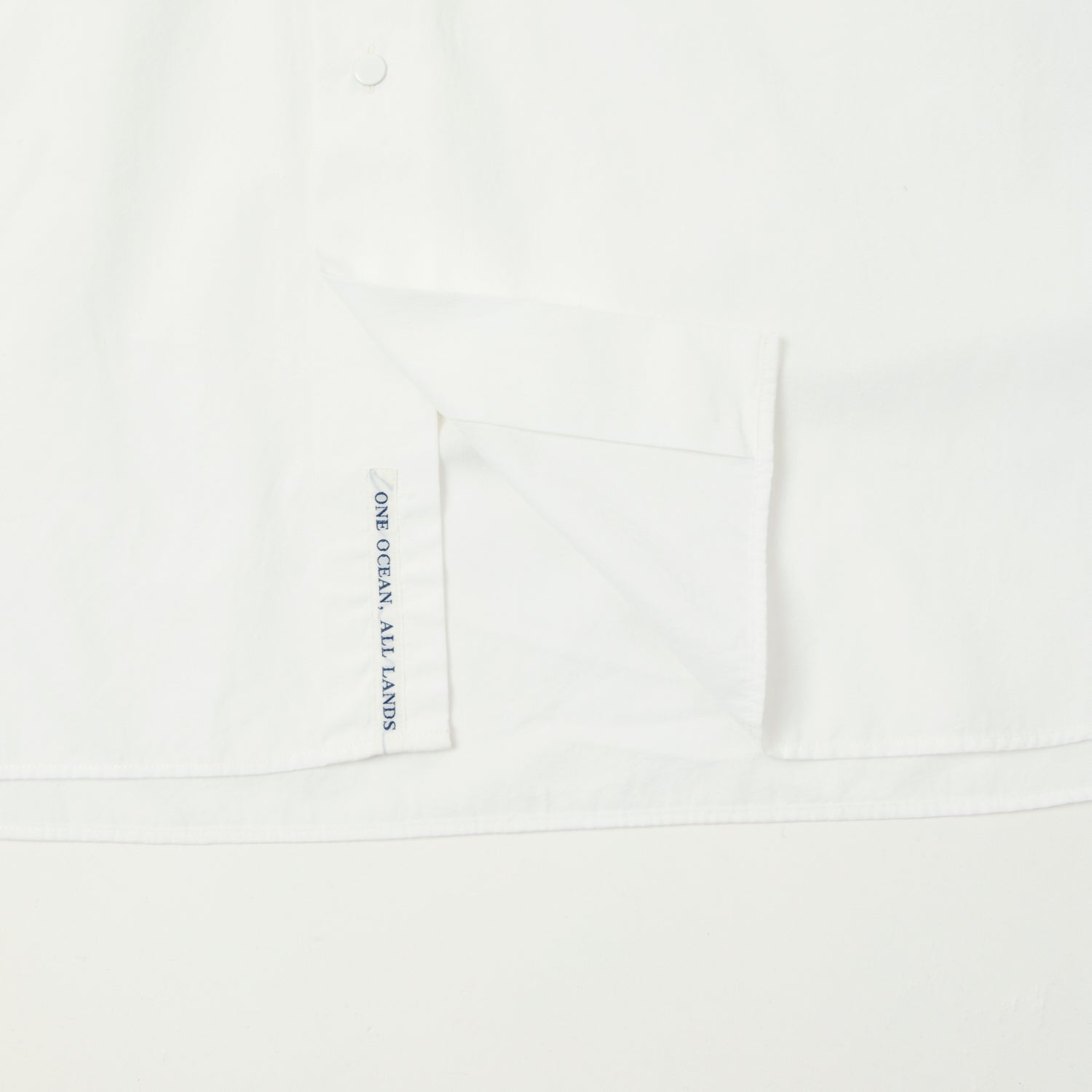 Nanamica Button Up Wind Shirt - Off White