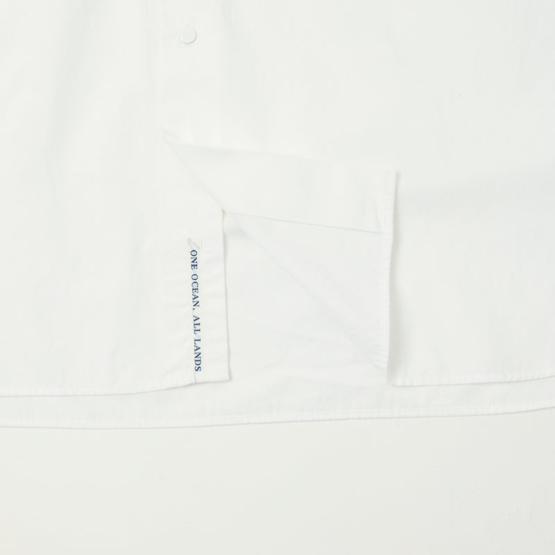 Nanamica' Regular Collar'  Wind Shirt - Off White