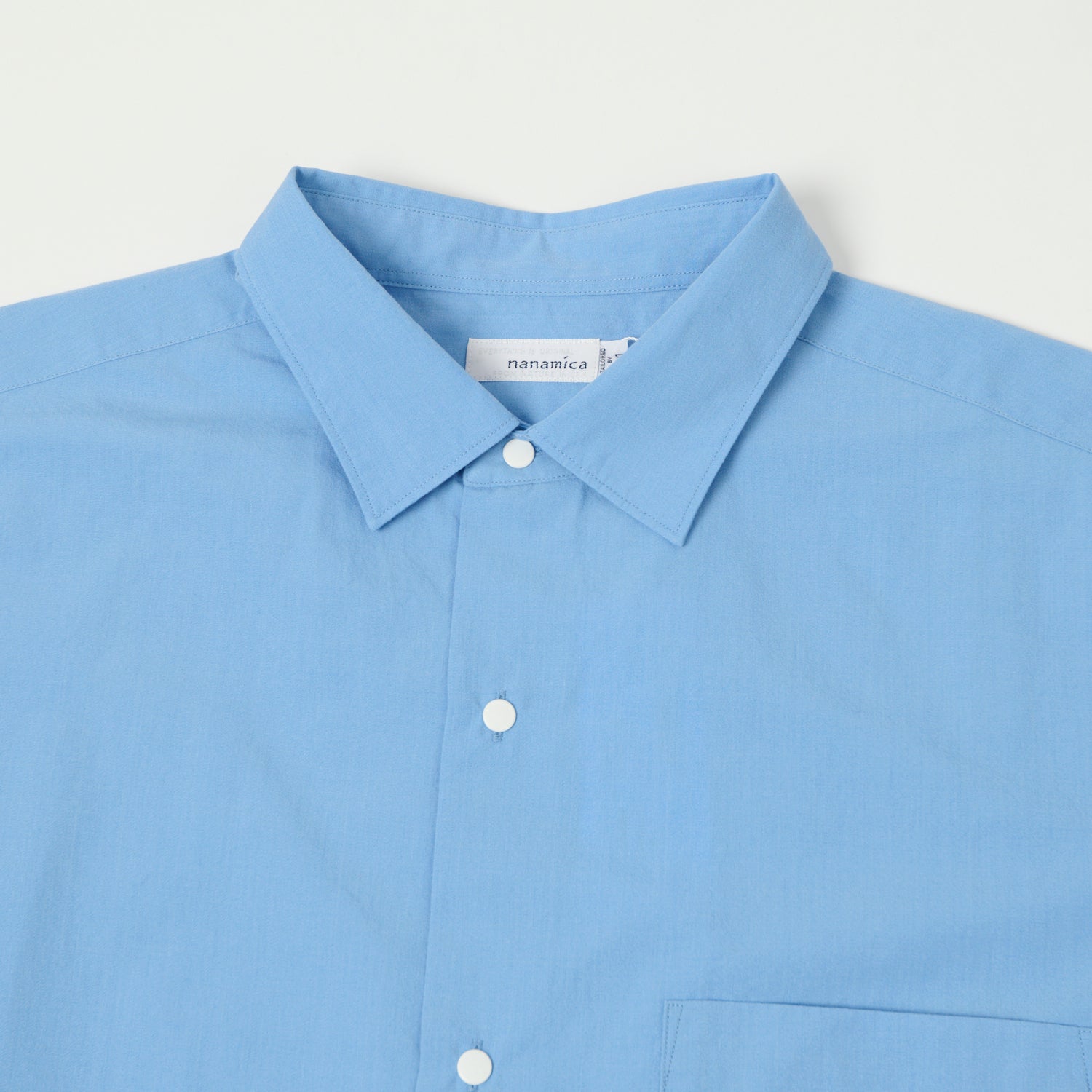 Nanamica Button Up Wind Shirt - Sax – SON OF A STAG