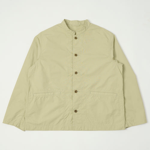Nanamica Band Collar Shirt Jacket - Light Green