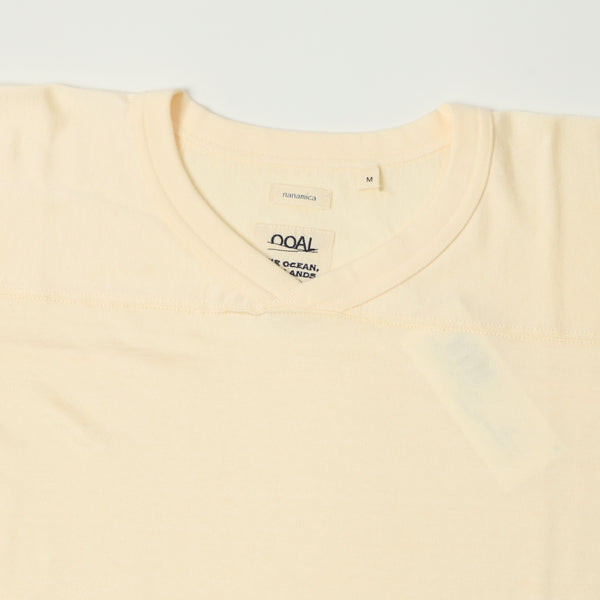 Nanamica Rayon Cotton L/S Tee - Ivory