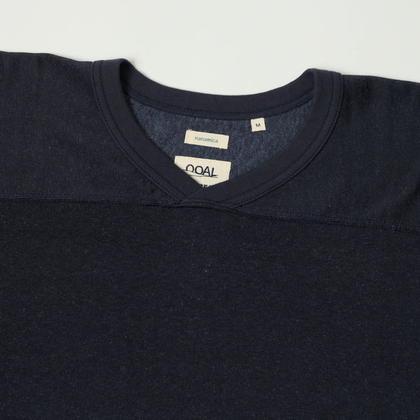 Nanamica Rayon Cotton L/S Tee - Vintage Navy