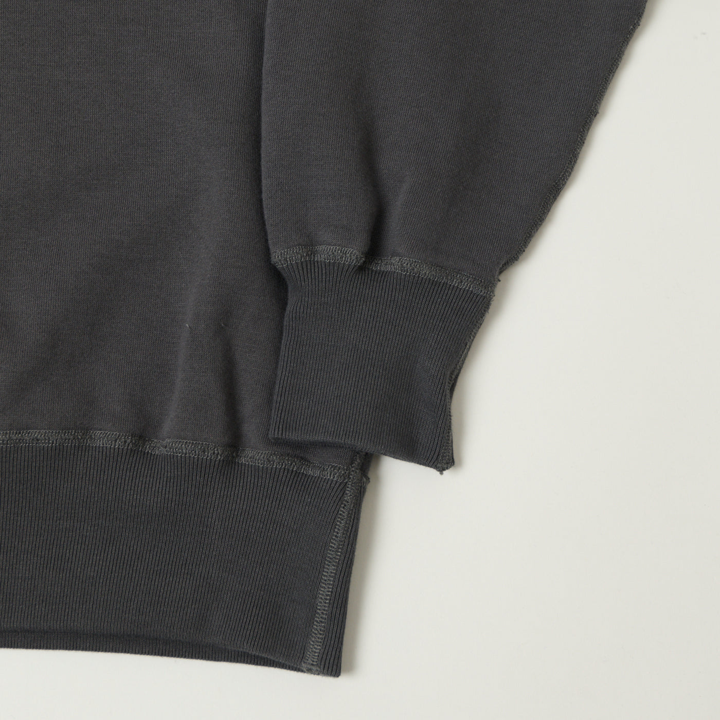 Nanamica Reversible Crew Neck Sweat - Charcoal Gray | SON OF