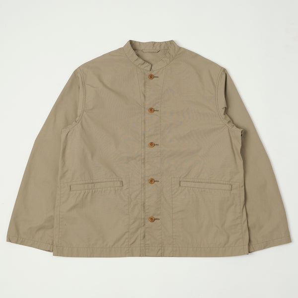 Nanamica 'Band Collar' Shirt Jacket - Taupe