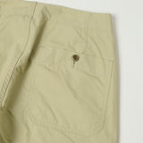 Nanamica 'Side Belt' Wide Pants - Light Green