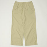 Nanamica 'Side Belt' Wide Pants - Light Green