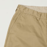 Nanamica Wide Straight Chino Pants - Khaki