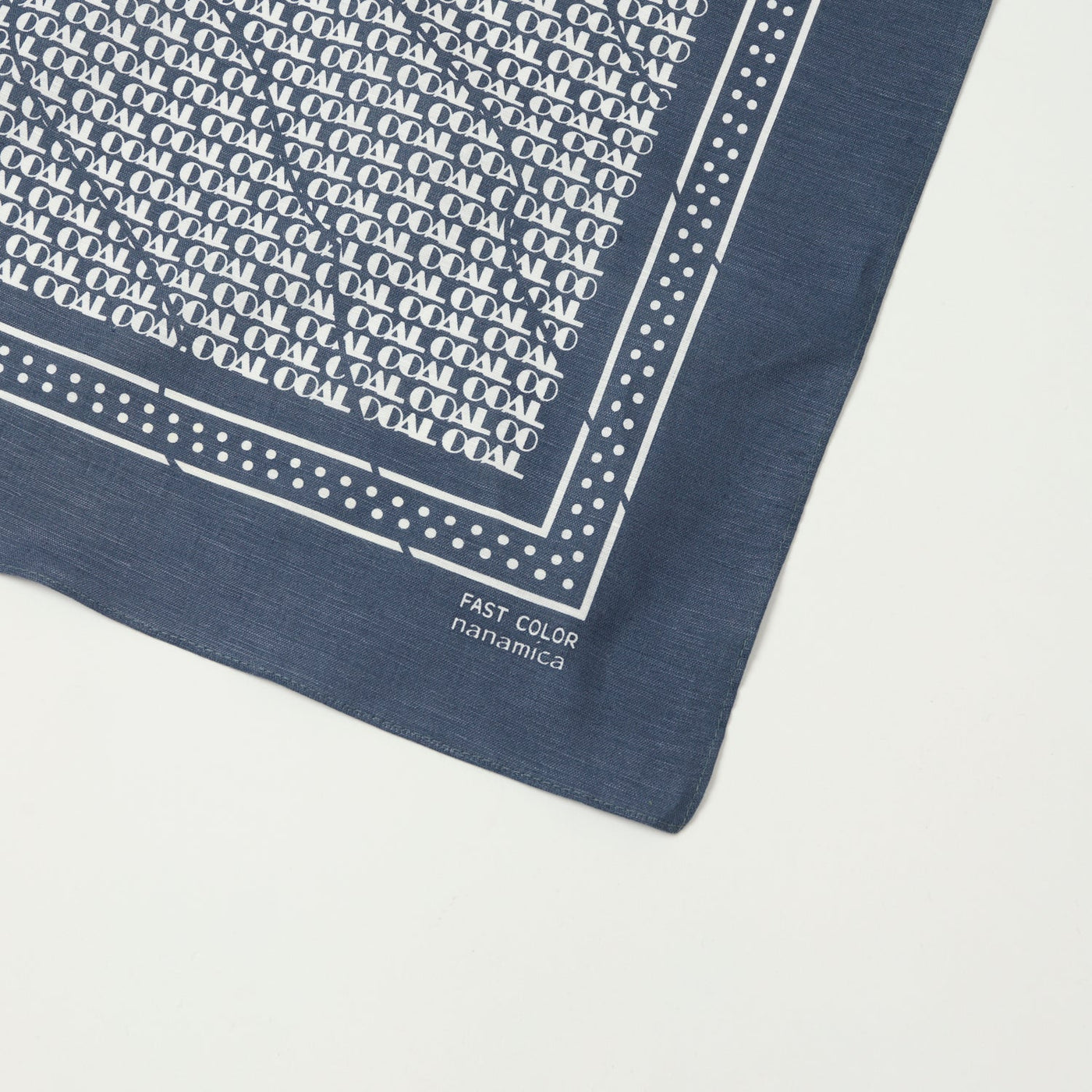Nanamica 'OOAL' Bandana - Vintage Navy