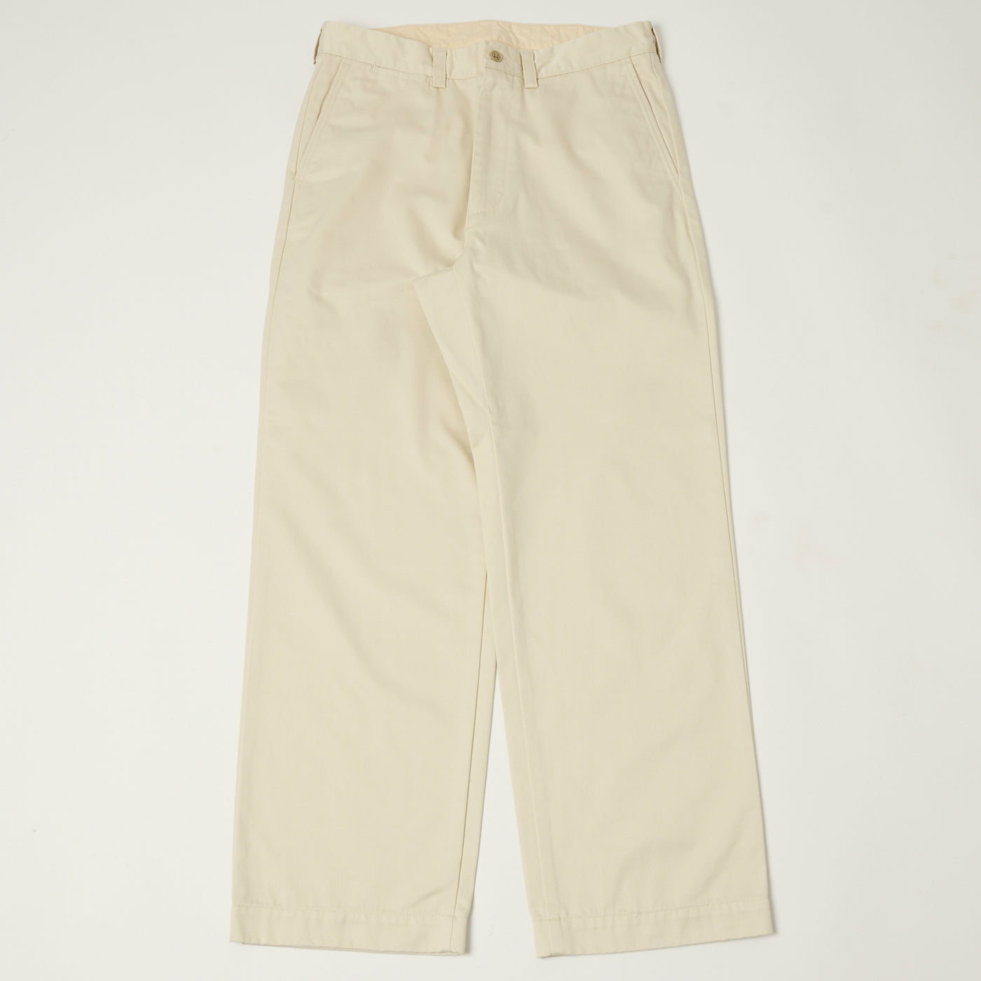 Nanamica Wide Straight Chino Pants - Dry Sand