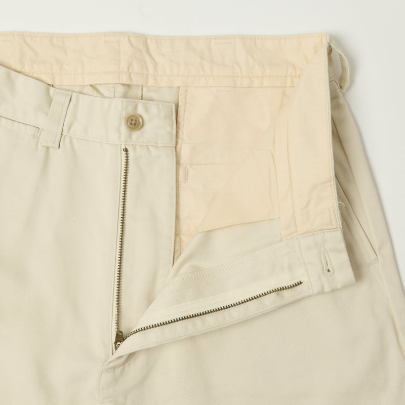 Nanamica Wide Straight Chino Pants - Dry Sand