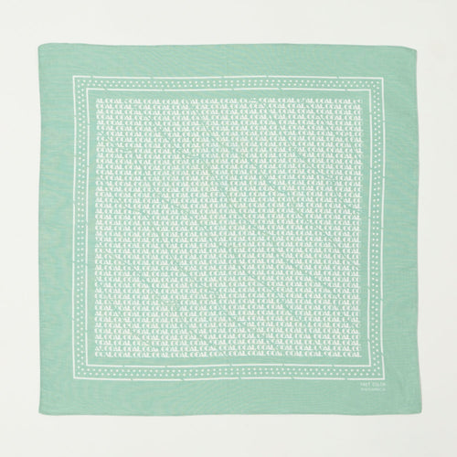 Nanamica 'OOAL' Bandana - Vintage Green