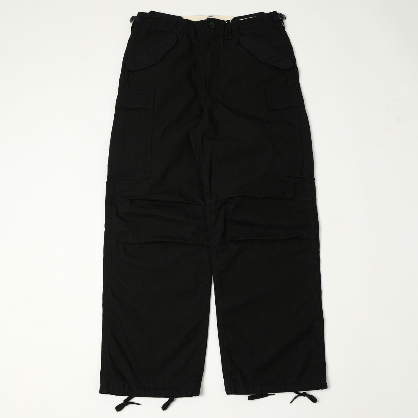 Nanamica Ripstop Cargo Pants - Black