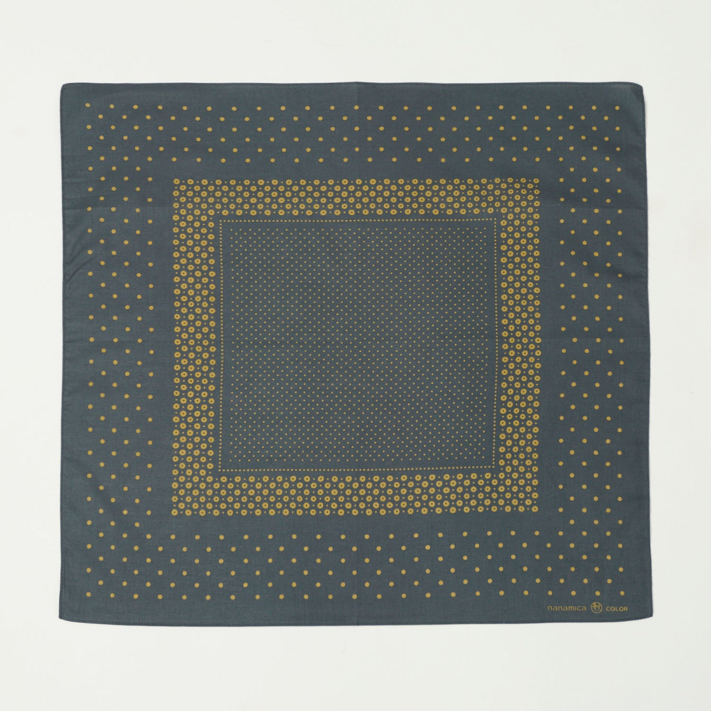 Nanamica Dot Pattern Bandana - Black