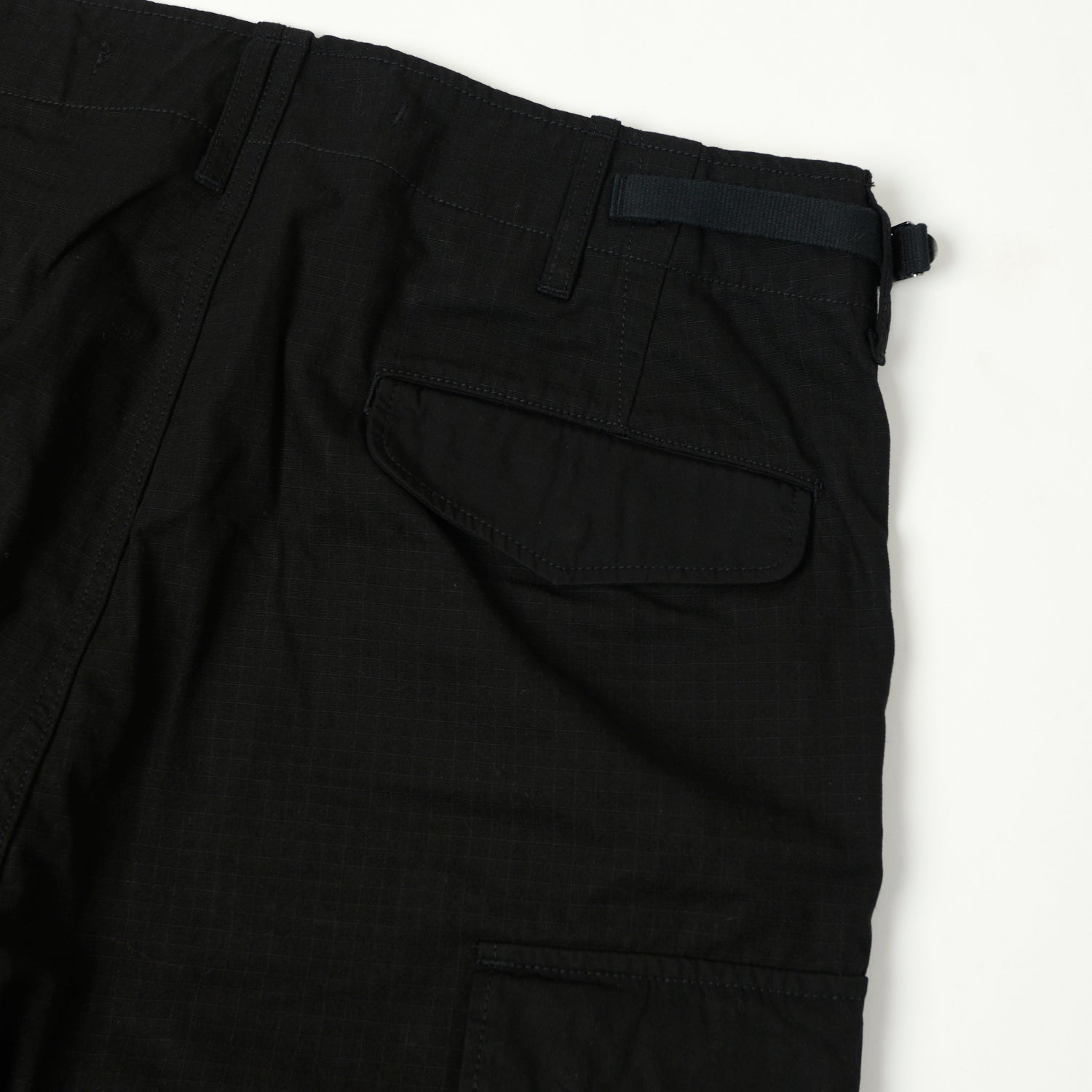 Nanamica Ripstop Cargo Pants - Black
