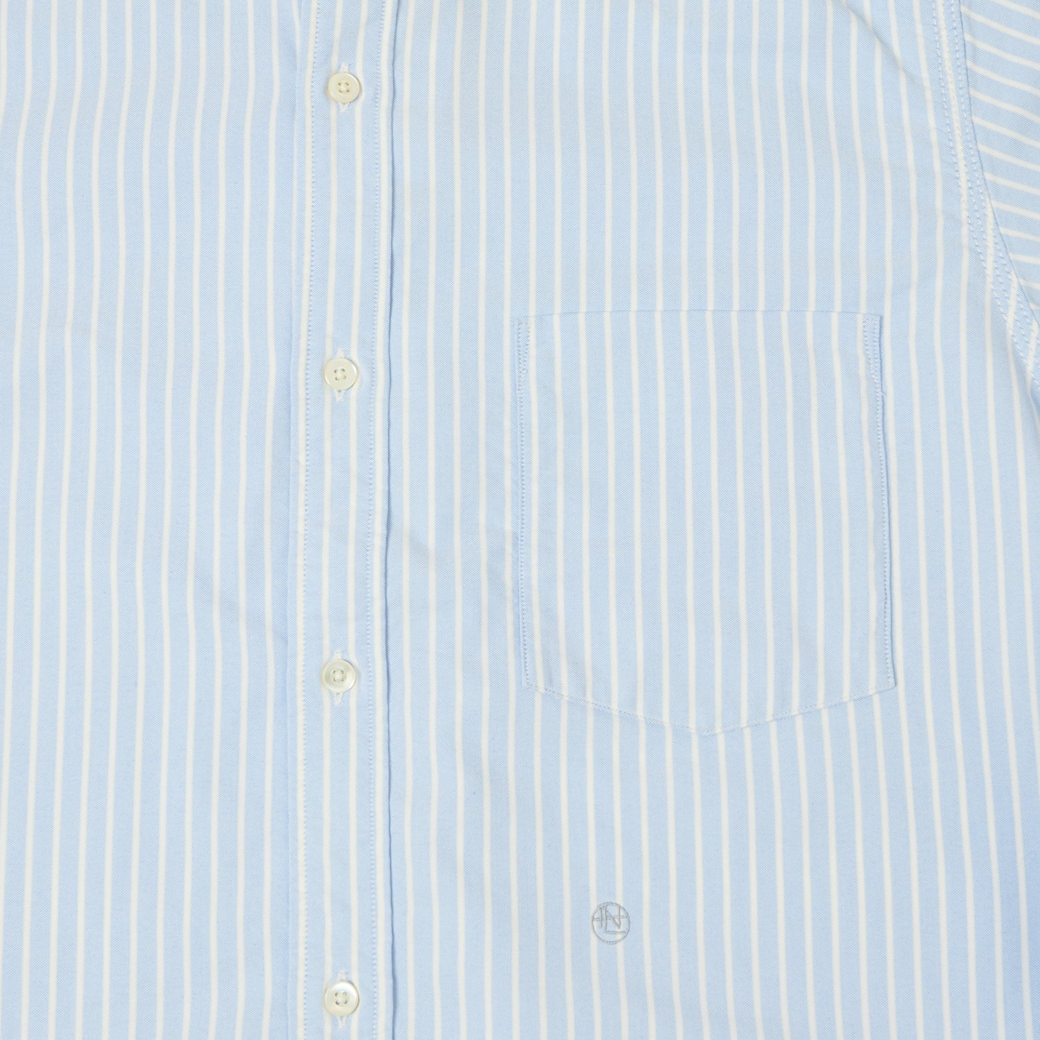 Nanamica Button Down Stripe Wind Shirt - Navy – SON OF A STAG