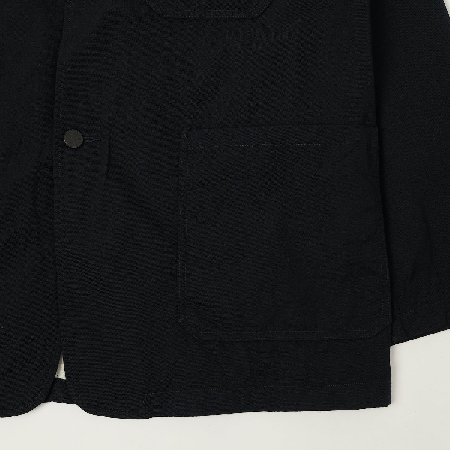 Nanamica Wool Gabardine Club Jacket - Dark Navy – SON OF A STAG Nanamica Wool Gabardine Club Jacket - Dark Navy – SON OF A STAG
