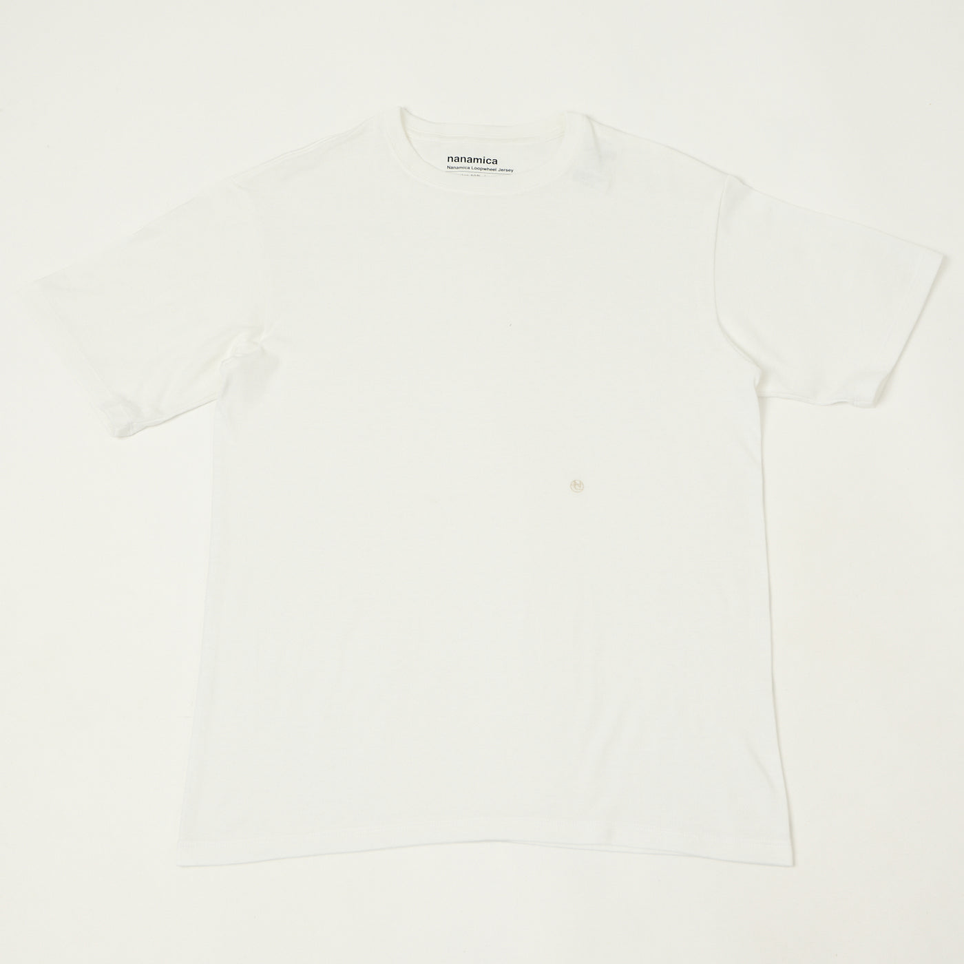 Nanamica Loopwheel Coolmax Jersey T-Shirt - White
