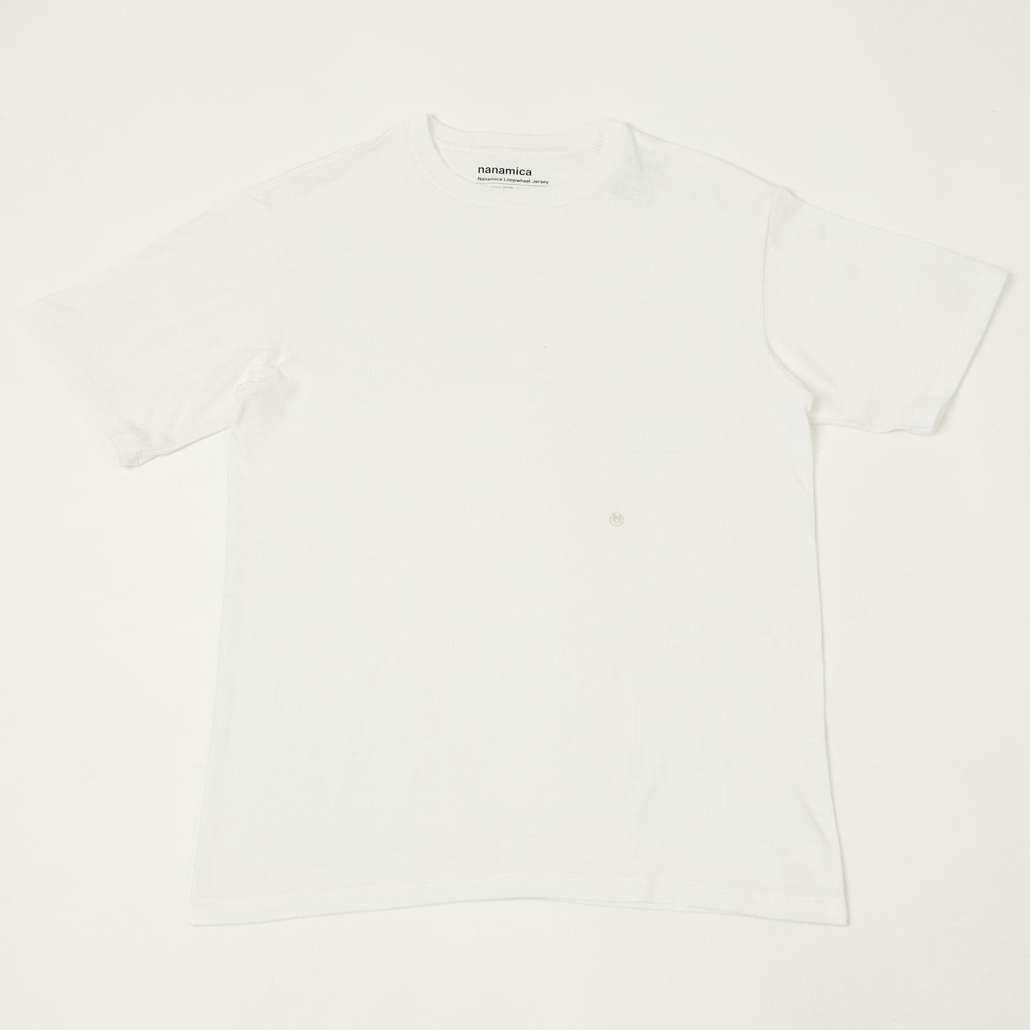 Nanamica Loopwheel Coolmax Jersey T-Shirt - White