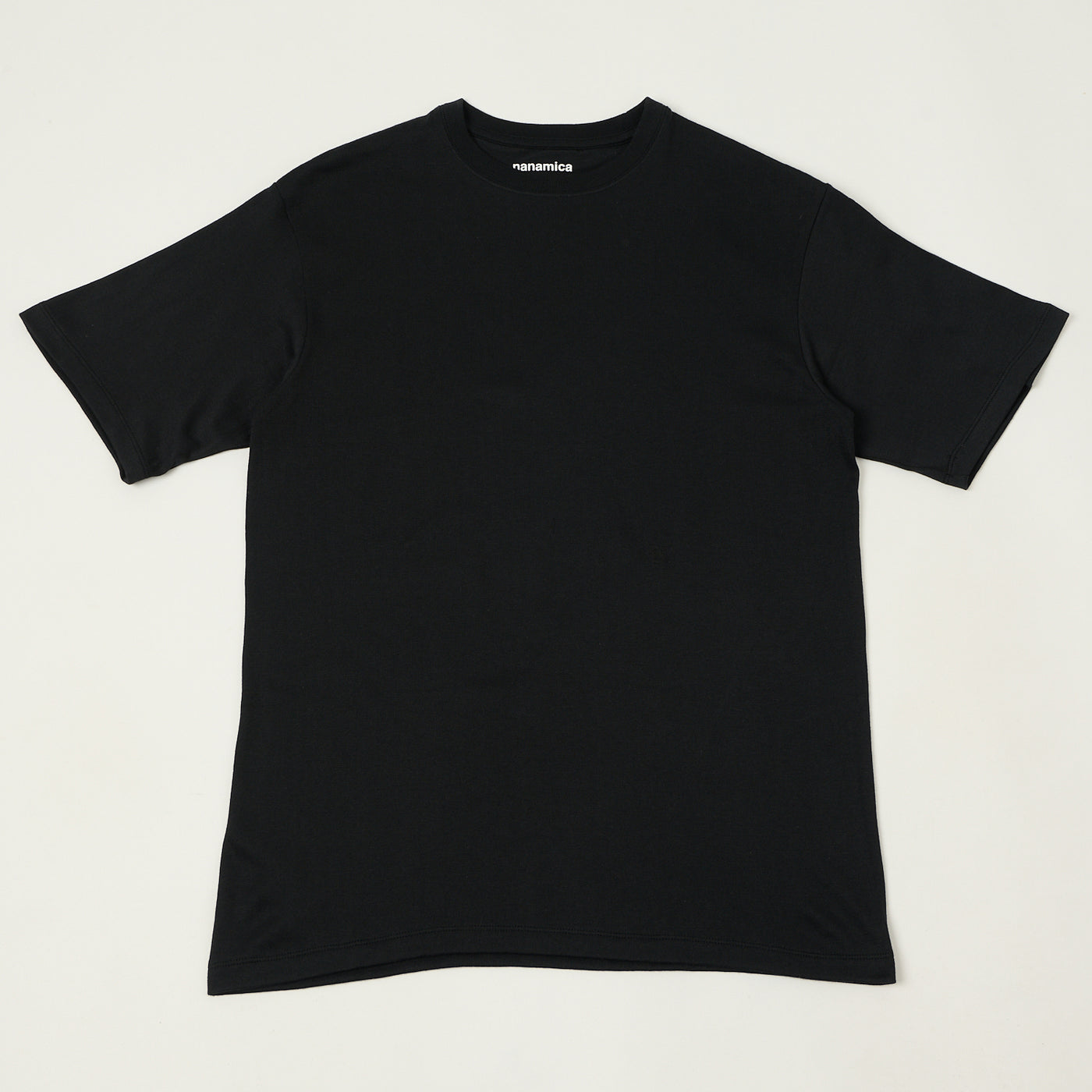 Nanamica Loopwheel Coolmax Jersey T-Shirt - Black