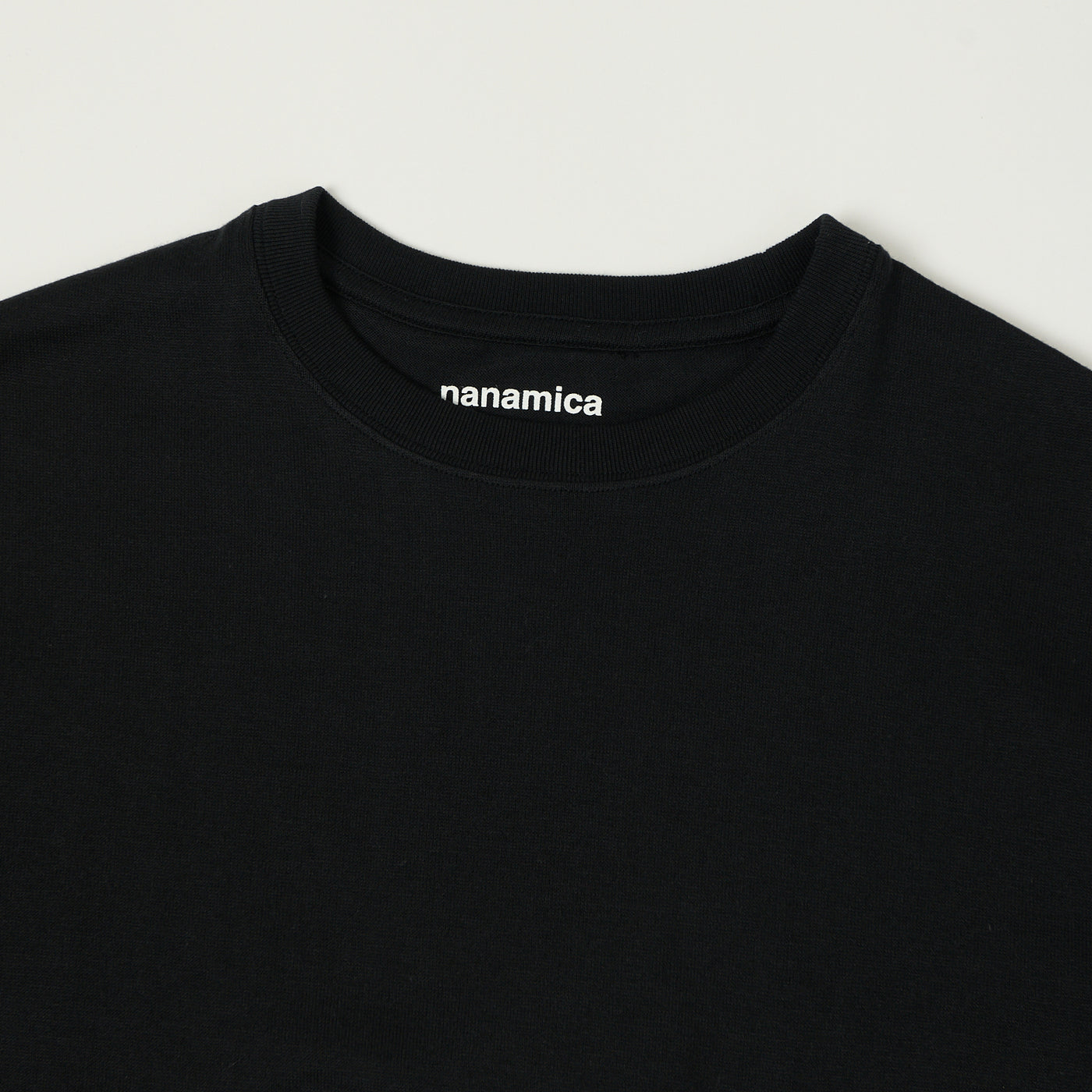 Nanamica Loopwheel Coolmax Jersey T-Shirt - Black