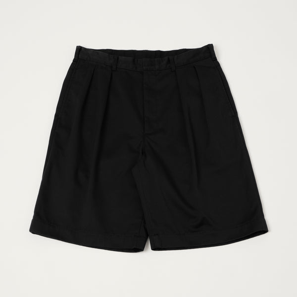 NANAMICA_PLEATEDCHINOSHORTS_BL