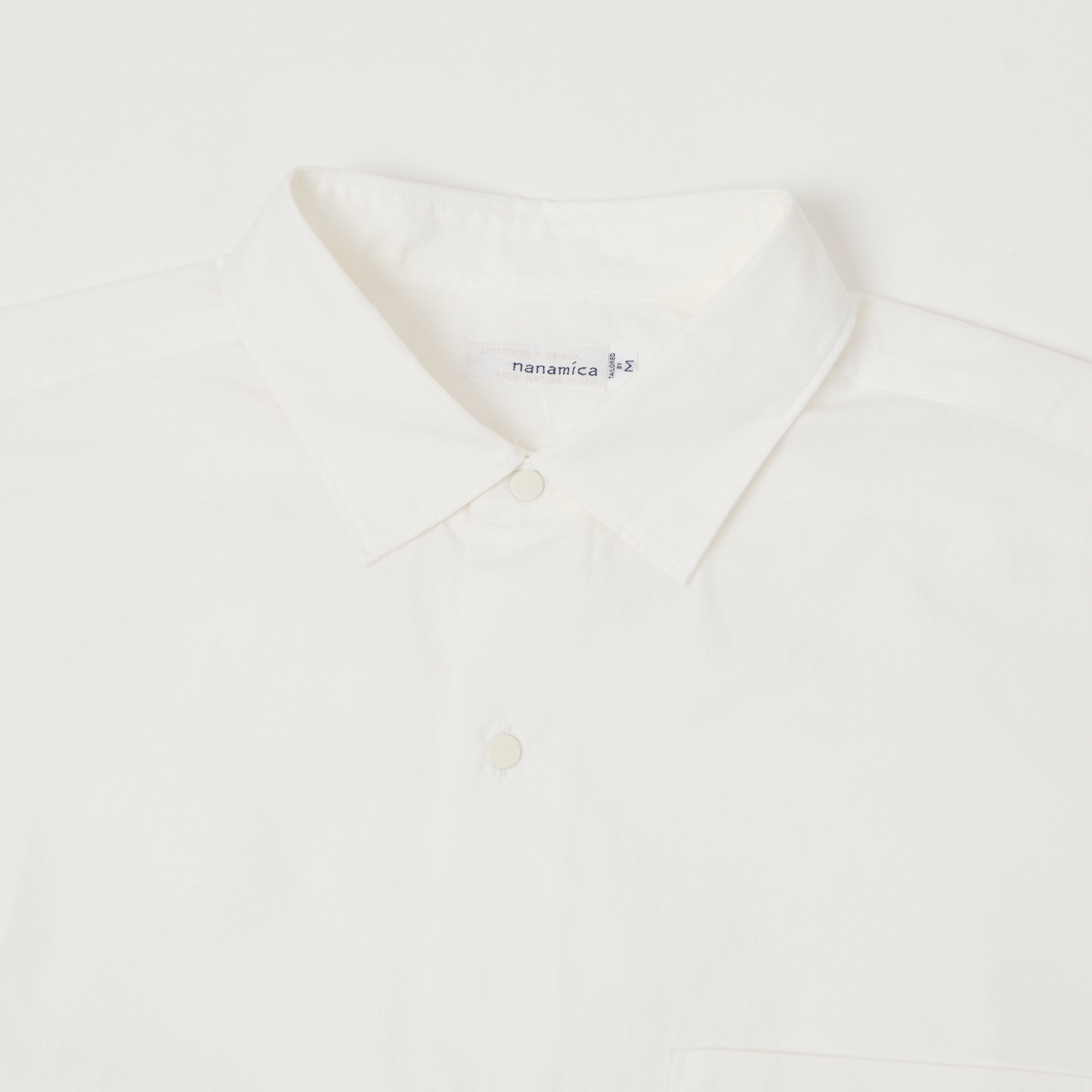 Nanamica Short Sleeve Wind Shirt - Off White – SON OF A STAG