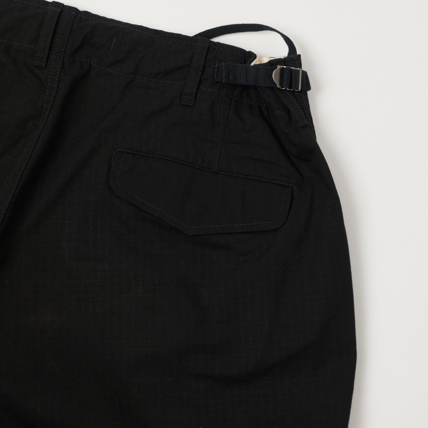 Nanamica Ripstock Cargo Shorts - Black