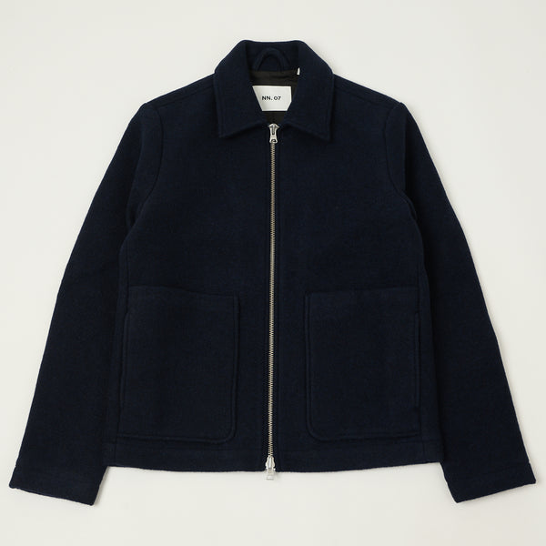 NN07 Gael Wool Jacket - Navy