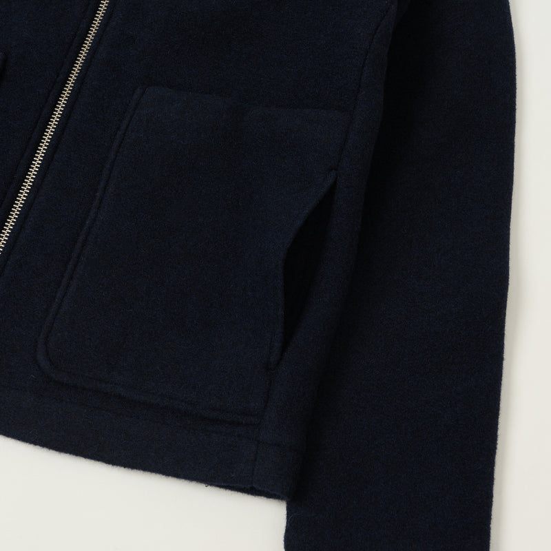 NN07 Gael Wool Jacket - Navy
