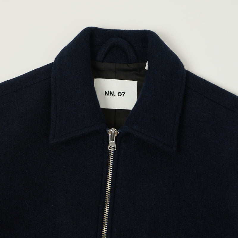NN07 Gael Wool Jacket - Navy