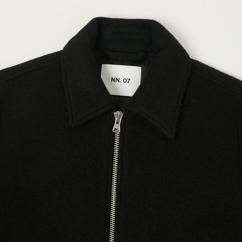 NN07 Gael Wool Jacket - Black