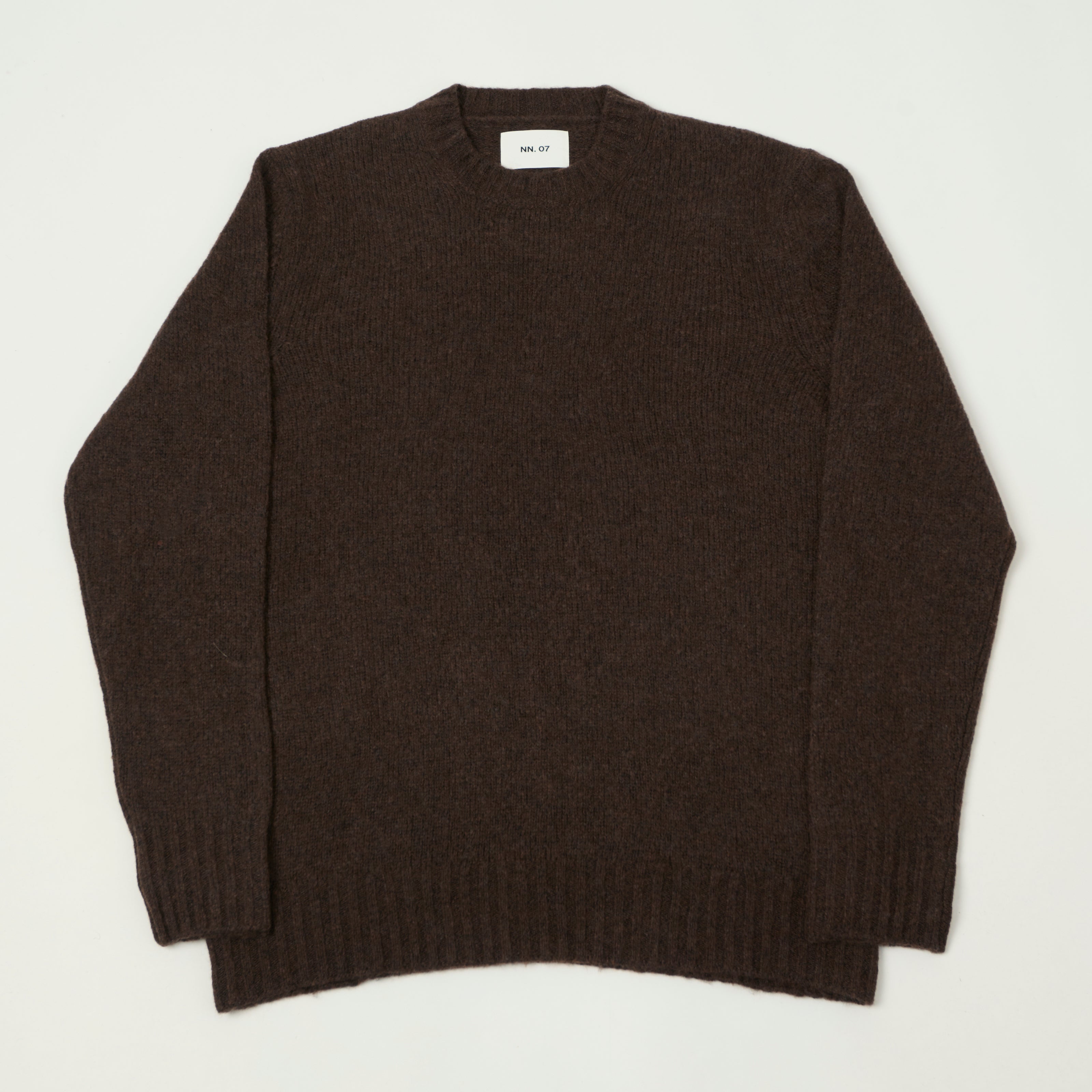NN07 'Lee' Wool Blend Sweater - Demitasse
