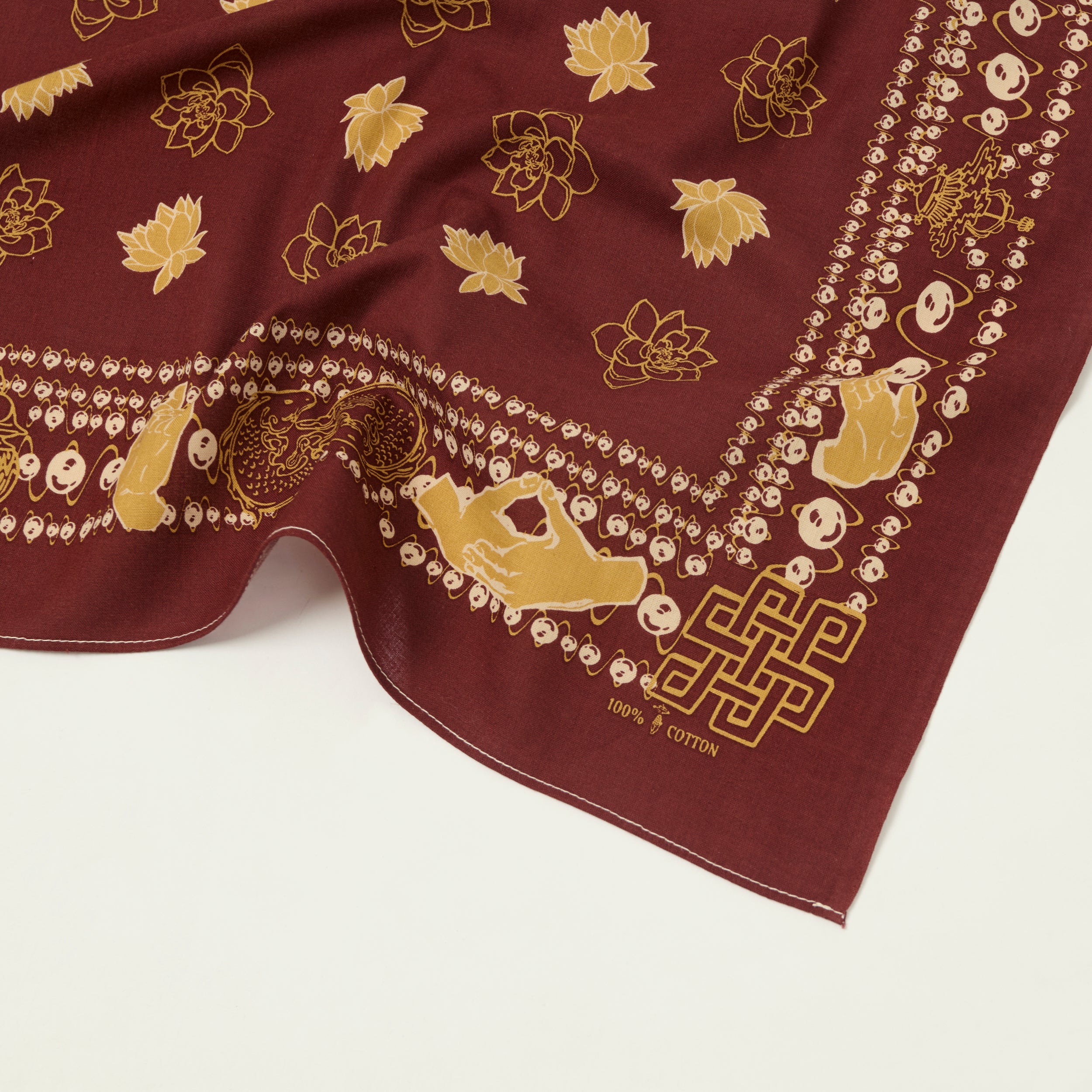 One Ear Brand 'Fugue' Bandana - Pale Green – SON OF A STAG