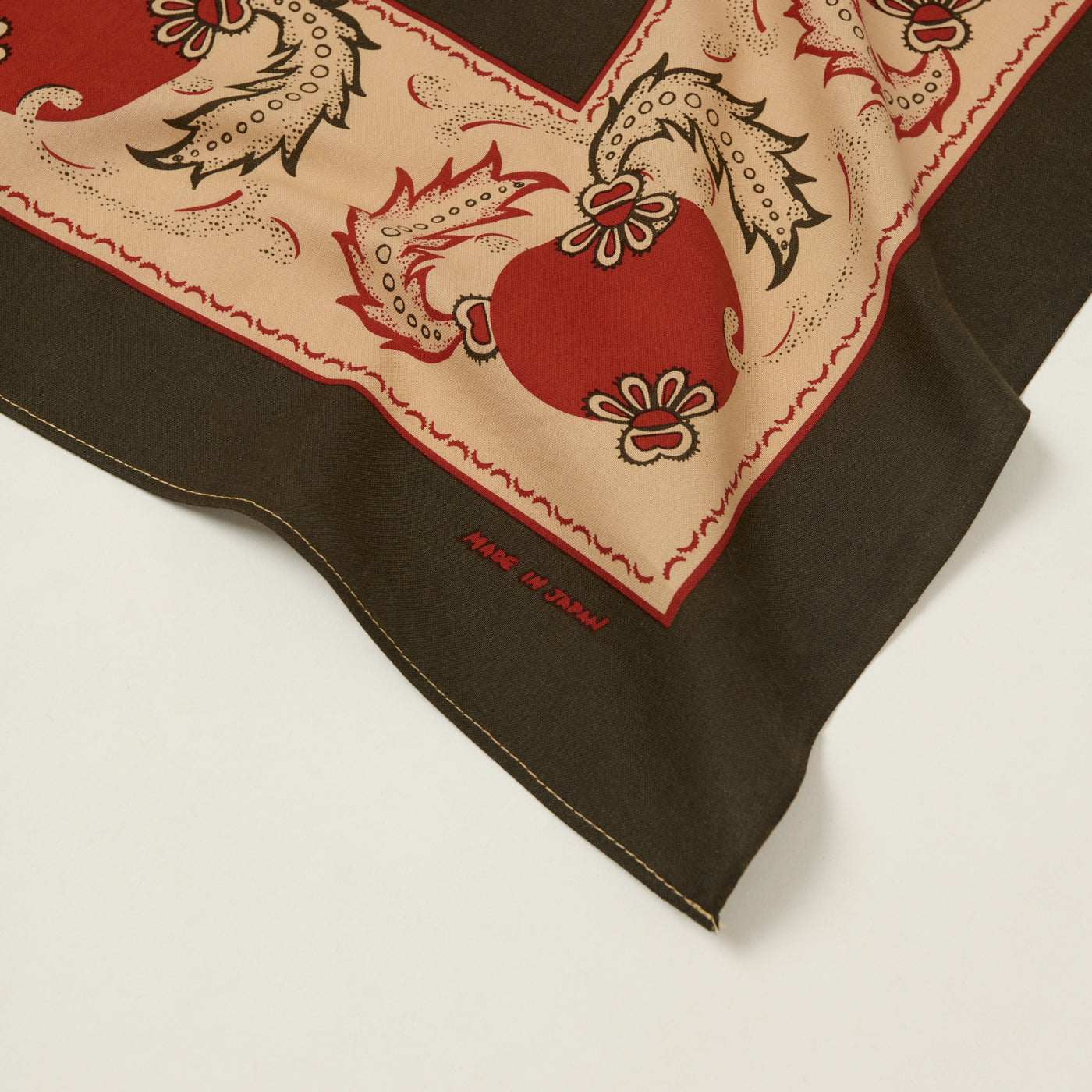 One Ear Brand 'Cardinal' (Antique) Bandana - Sumi