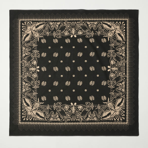 One Ear Brand 'Nighthings' (Moth) Bandana - Olive Black – SON OF A