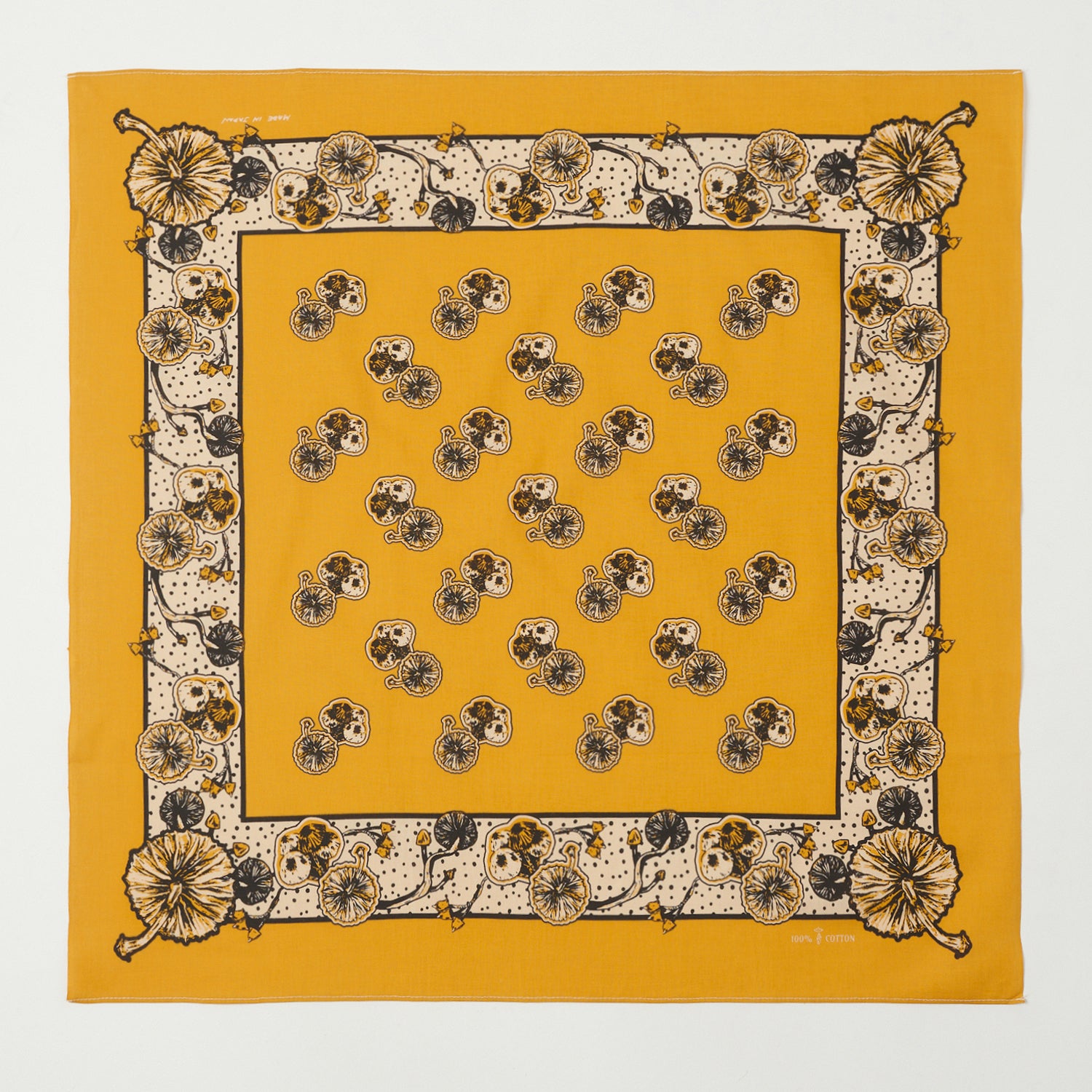 One Ear Brand 'Sincerity' Bandana - Yellow