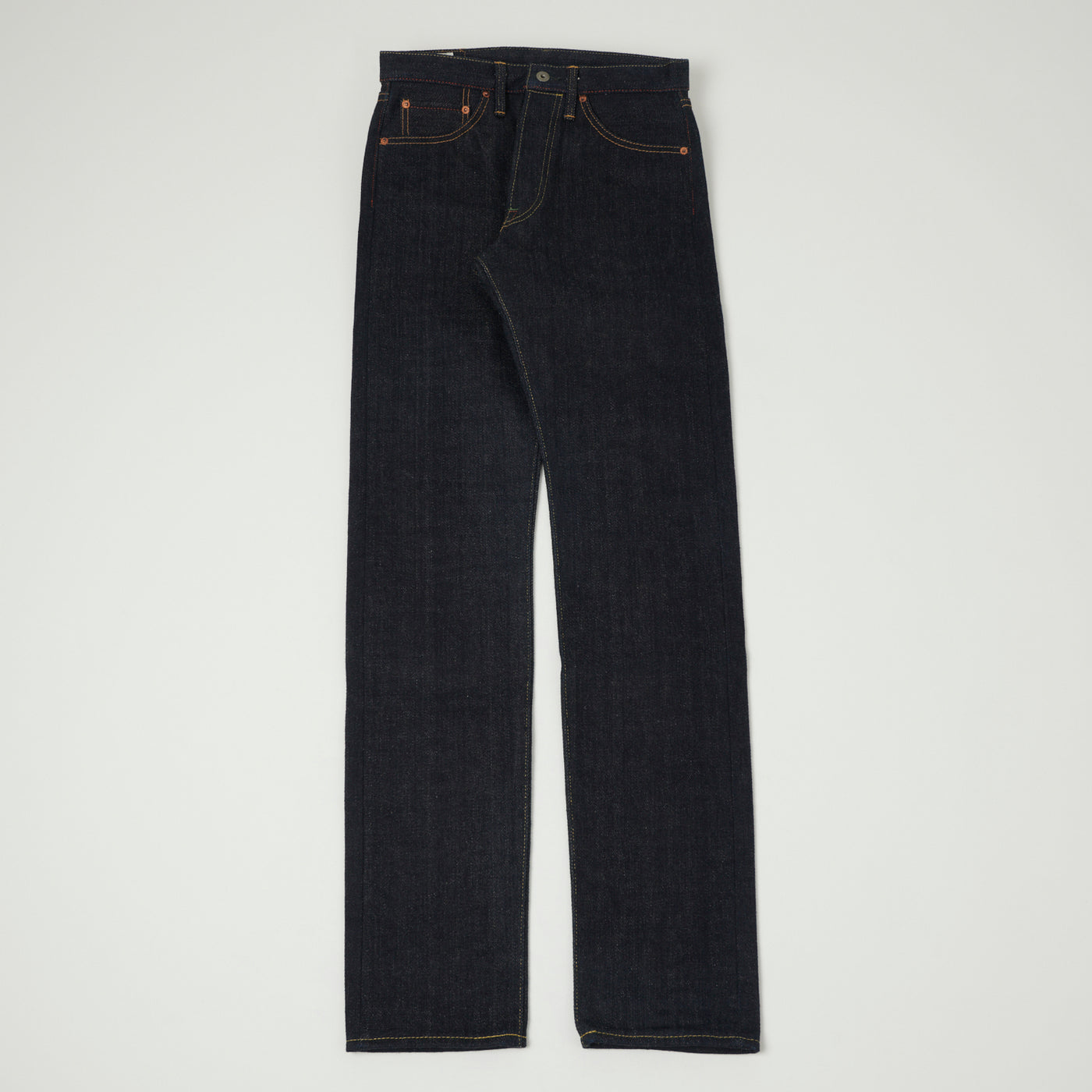 ONI Denim 246 'Kabuki' Vedge Natural Indigo Relaxed Tapered Jean - Raw