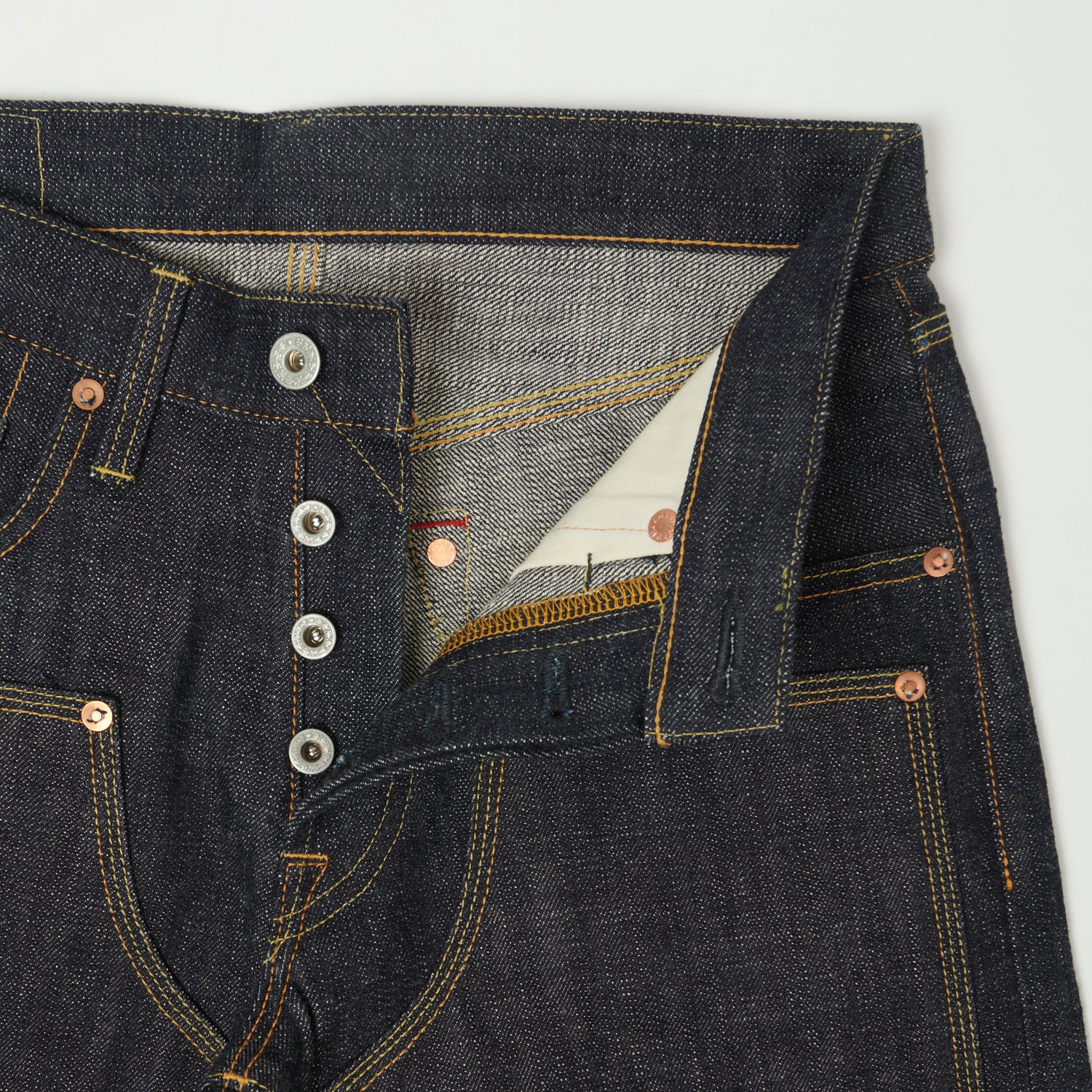 ONI Denim 417DK 14oz Slim Straight Jean - Raw