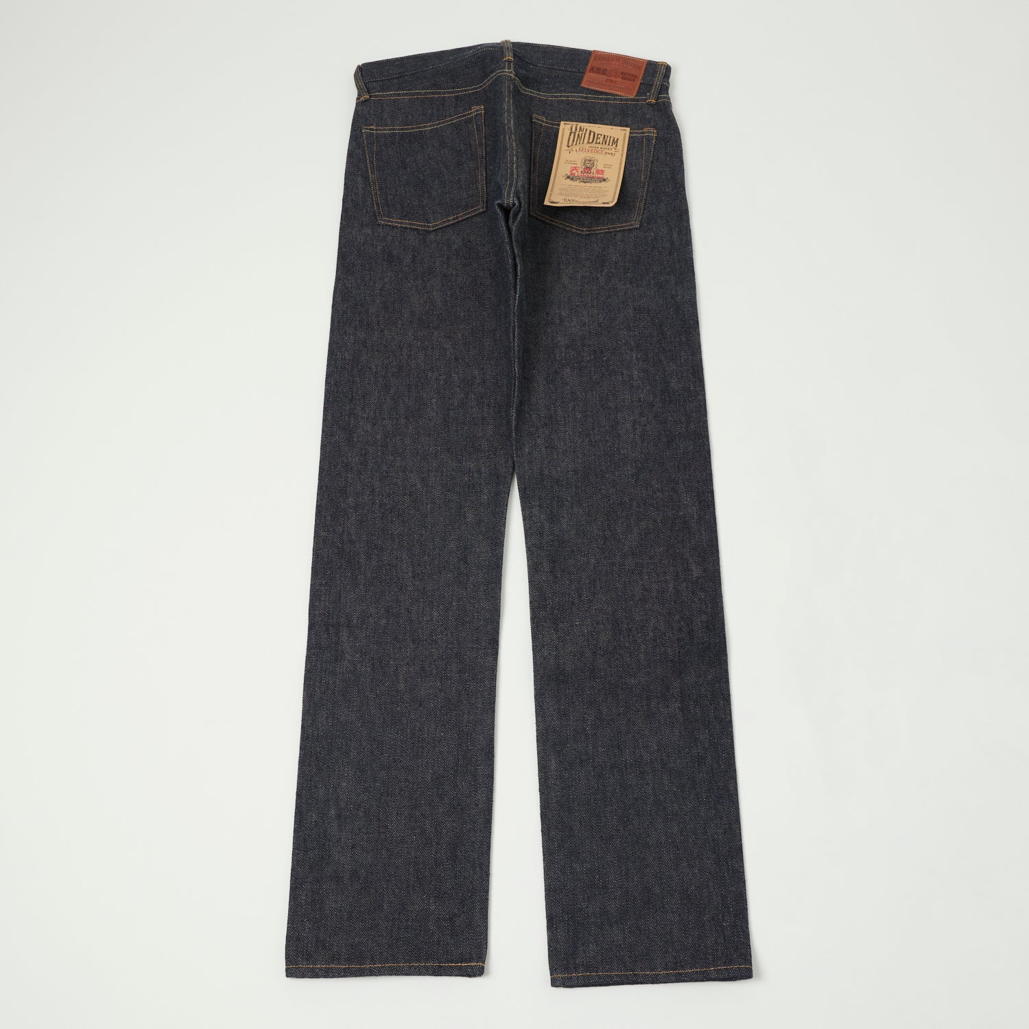 ONI Denim 552 Natural Indigo Secret Denim 20oz Slim Straight Jean - Raw