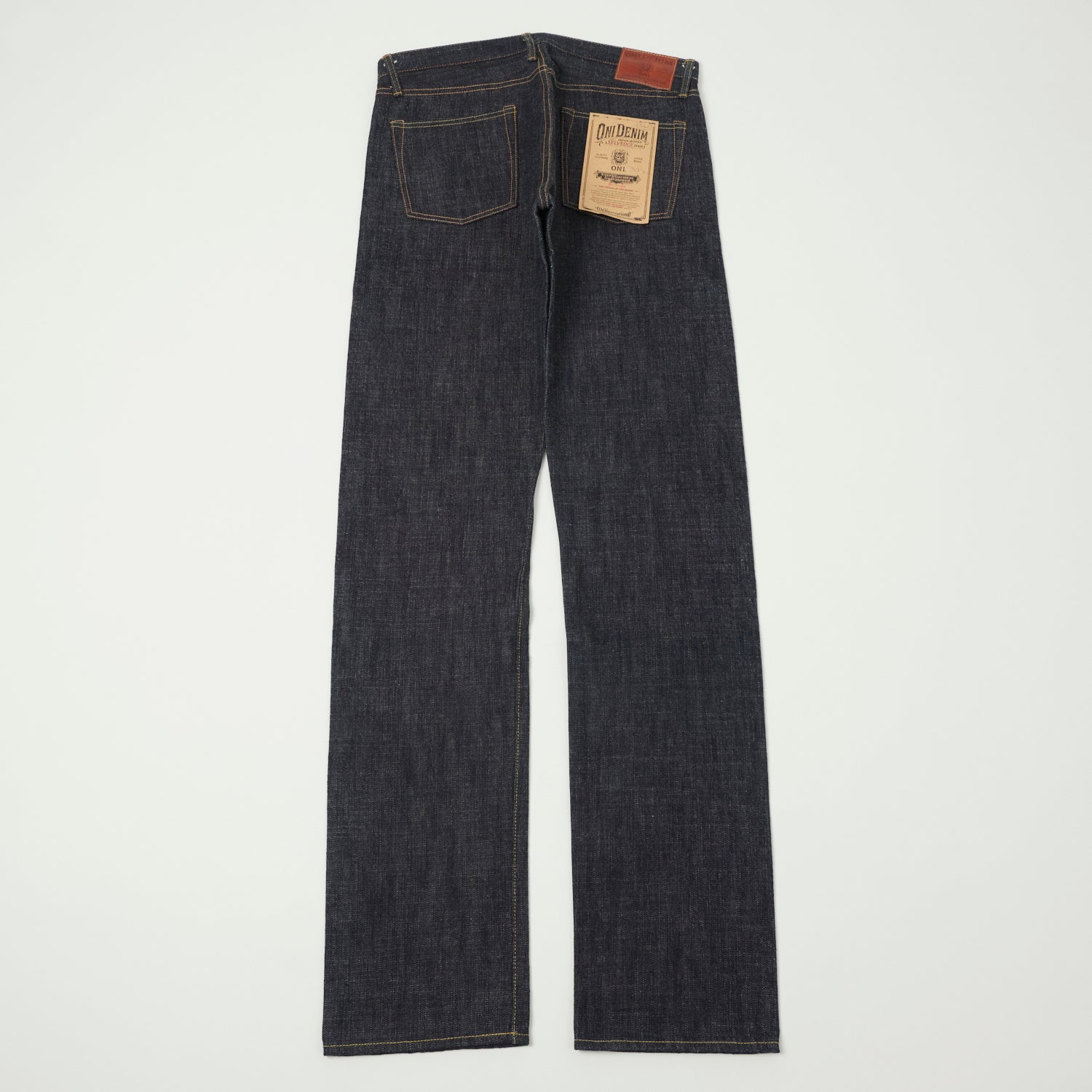 ONI Denim 562 14oz Slim Straight Jean - Raw