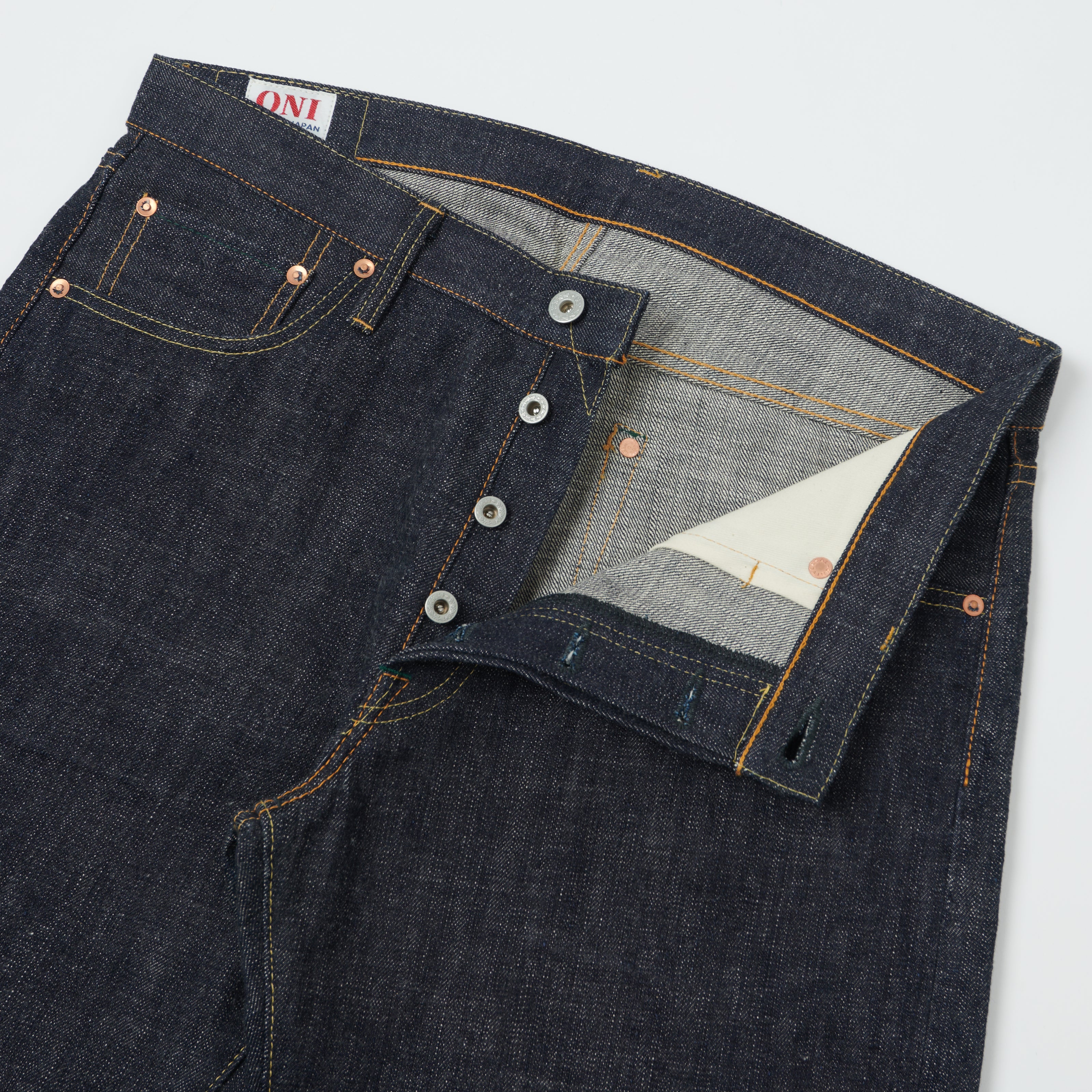 ONI Denim 562 14oz Slim Straight Jean - Raw