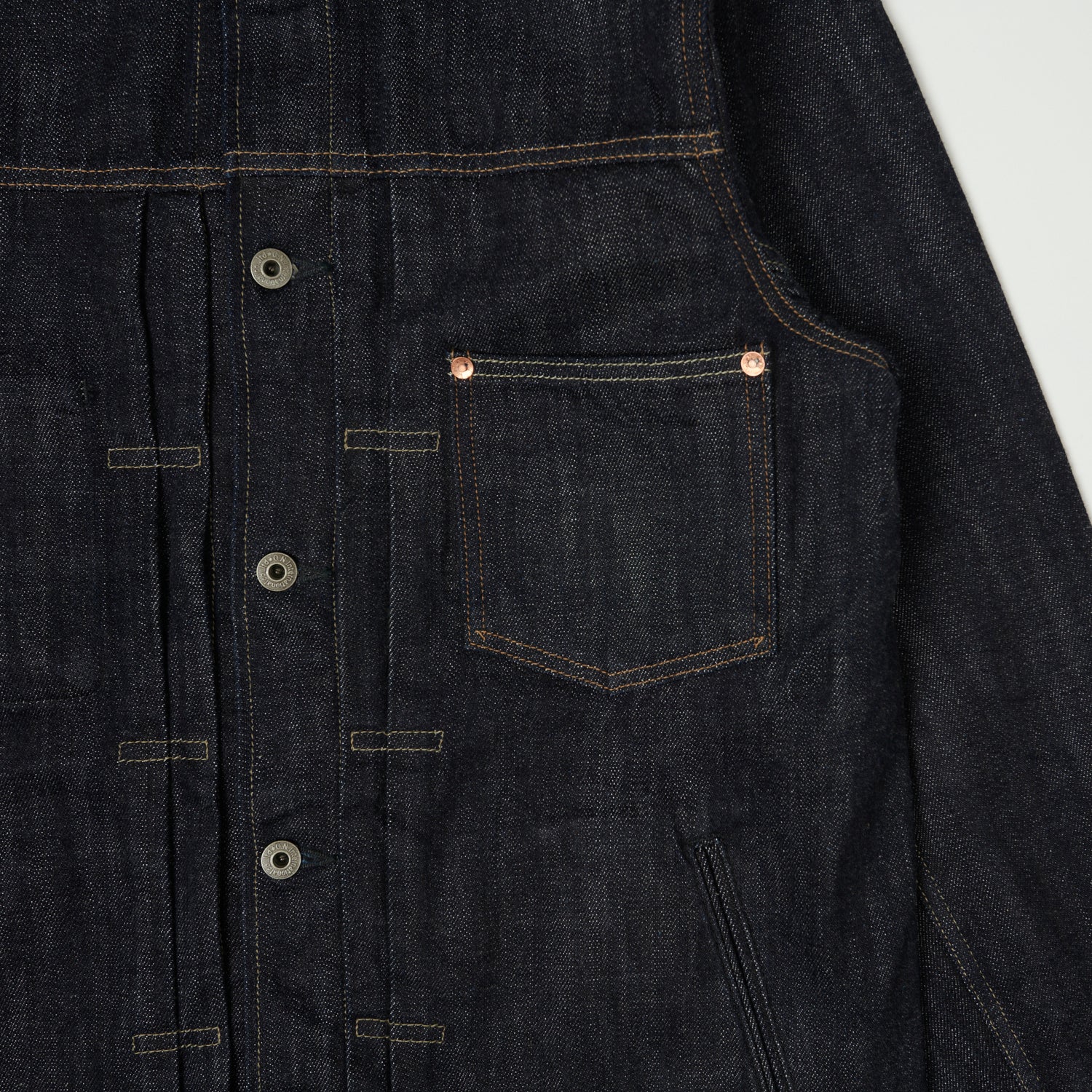 ONI Denim 03128 12oz Loose Weave Denim Coverall Jacket